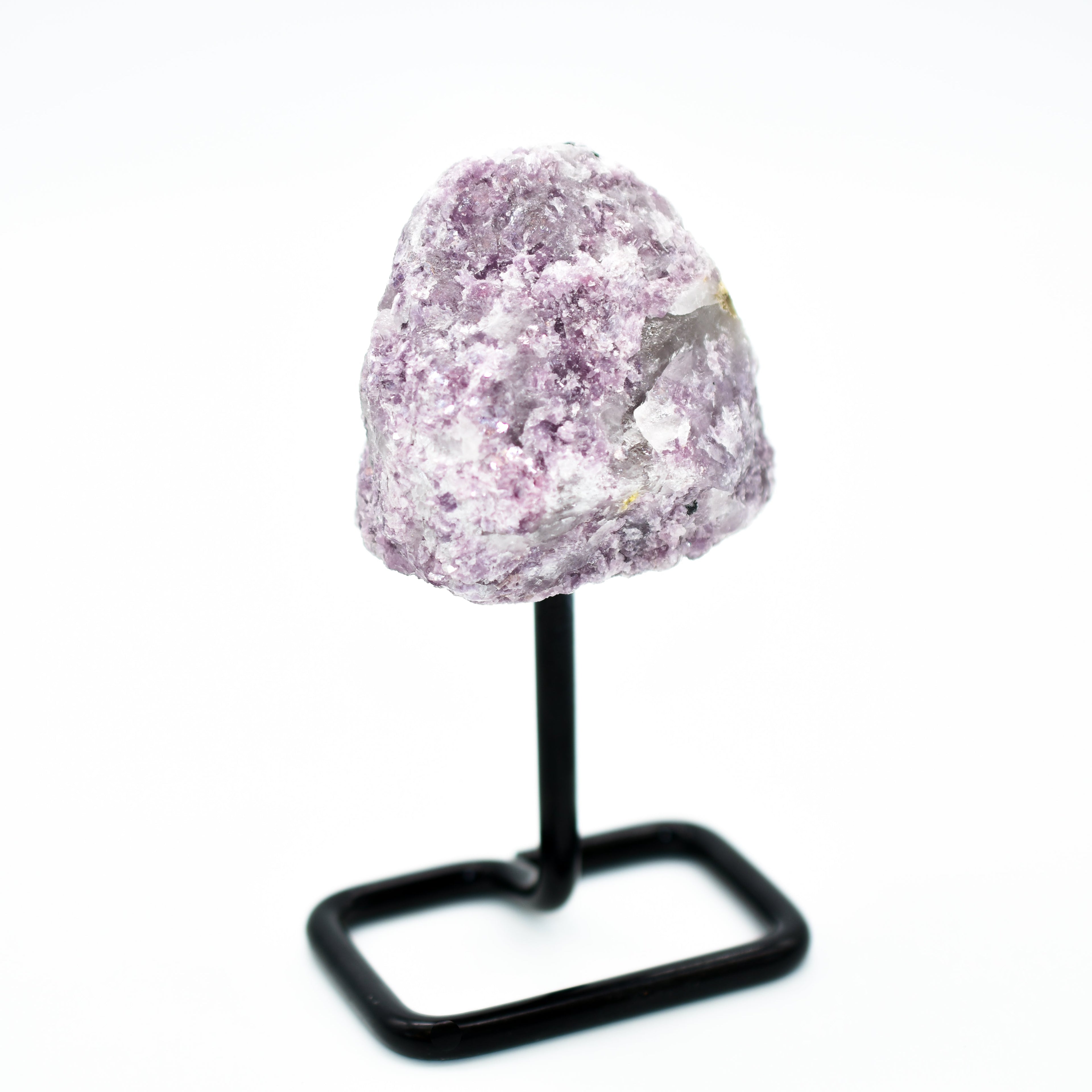 Natural Stones Display on Metal Base